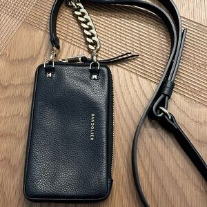 Bandolier crossbody phone tote.